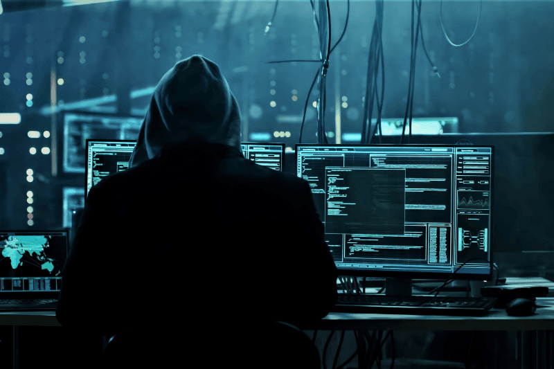 immagine di un hacker